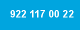 922 117 00 22 922 117 00 22